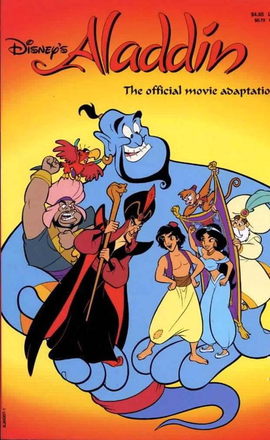Disneys Aladdin The Official Movie Adaptation (One Shot) #1 Cover B Deluxe Edition