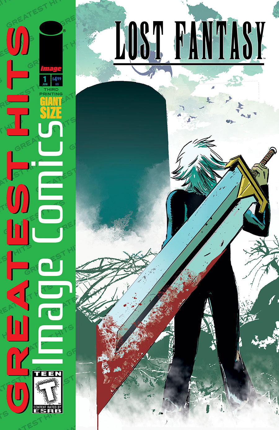 Lost Fantasy #1 Cover H 3rd Ptg