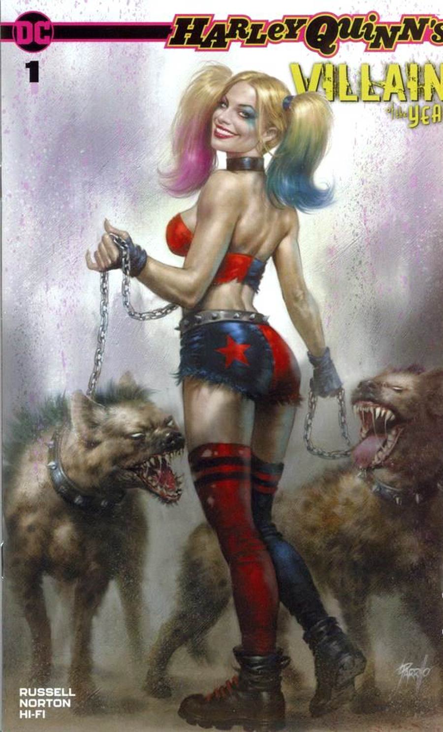 Harley Quinn Villain Of The Year #1 Cover G Lucio Parrillo Variant Cover