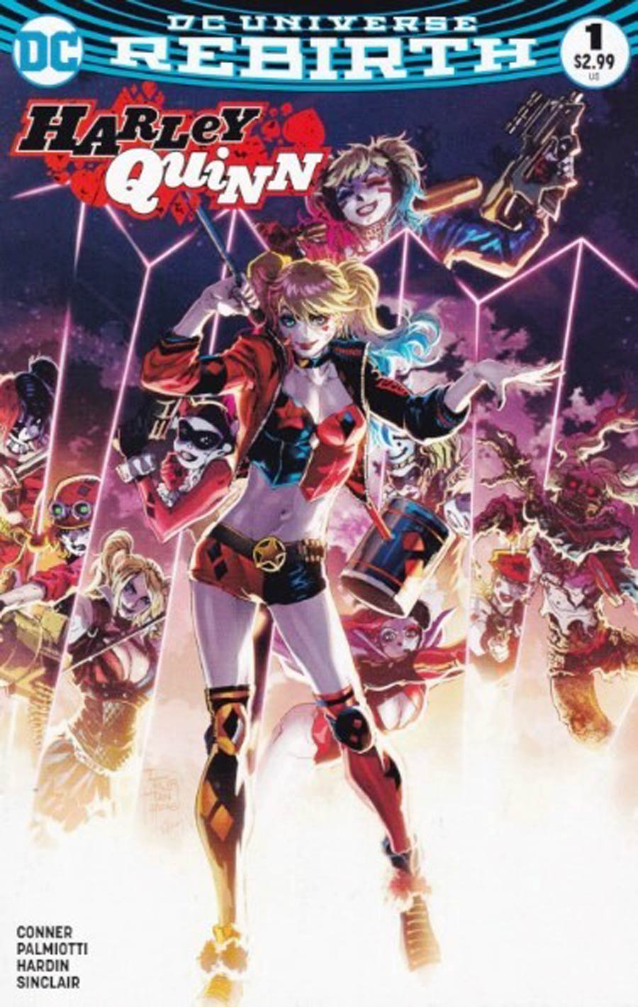 Harley Quinn Vol 3 #1 Cover Z-A Philip Tan Variant Cover