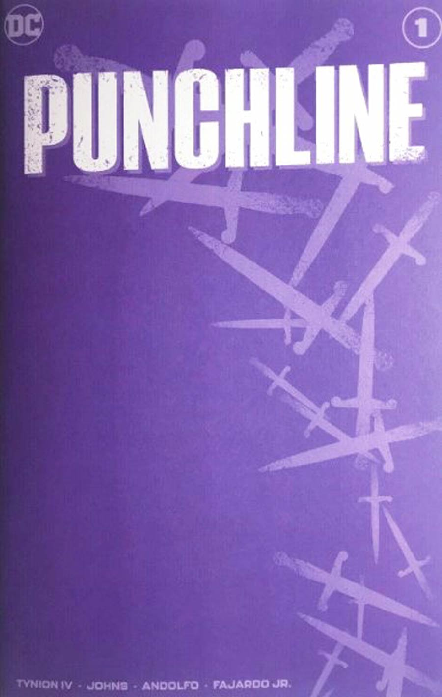 Punchline Special #1 (One Shot) Cover N Purple Blank Variant Cover