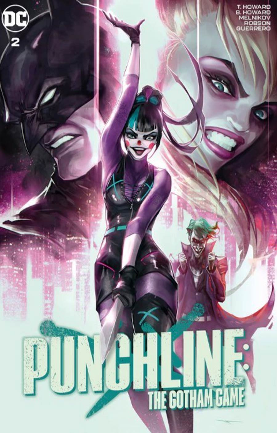 Punchline The Gotham Game #2 Cover G Ivan Tao Variant Cover