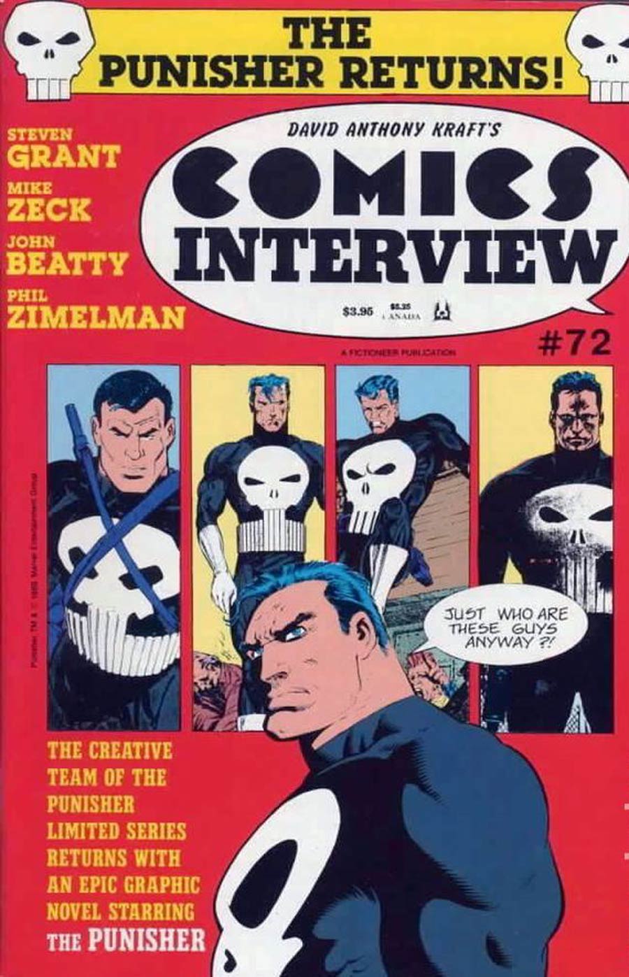 Comics Interview #72