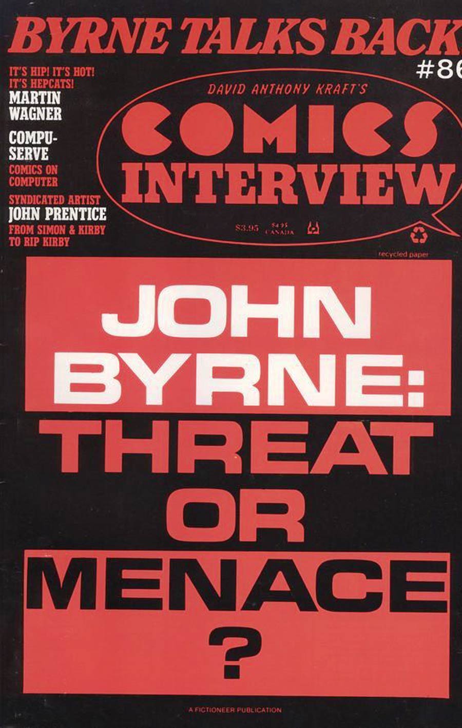 Comics Interview #86
