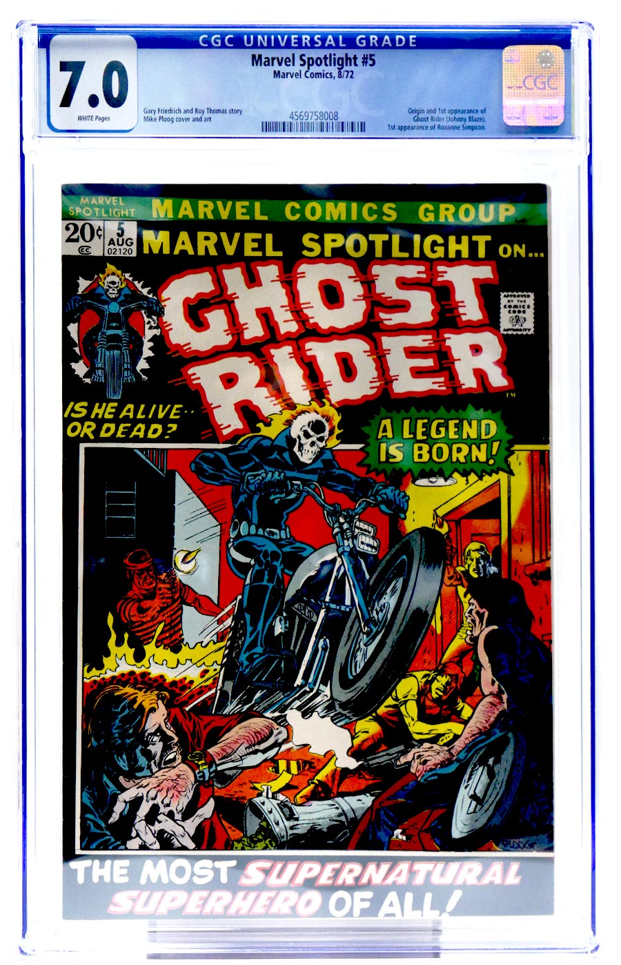 Marvel Spotlight #5 Cover D CGC 7.0