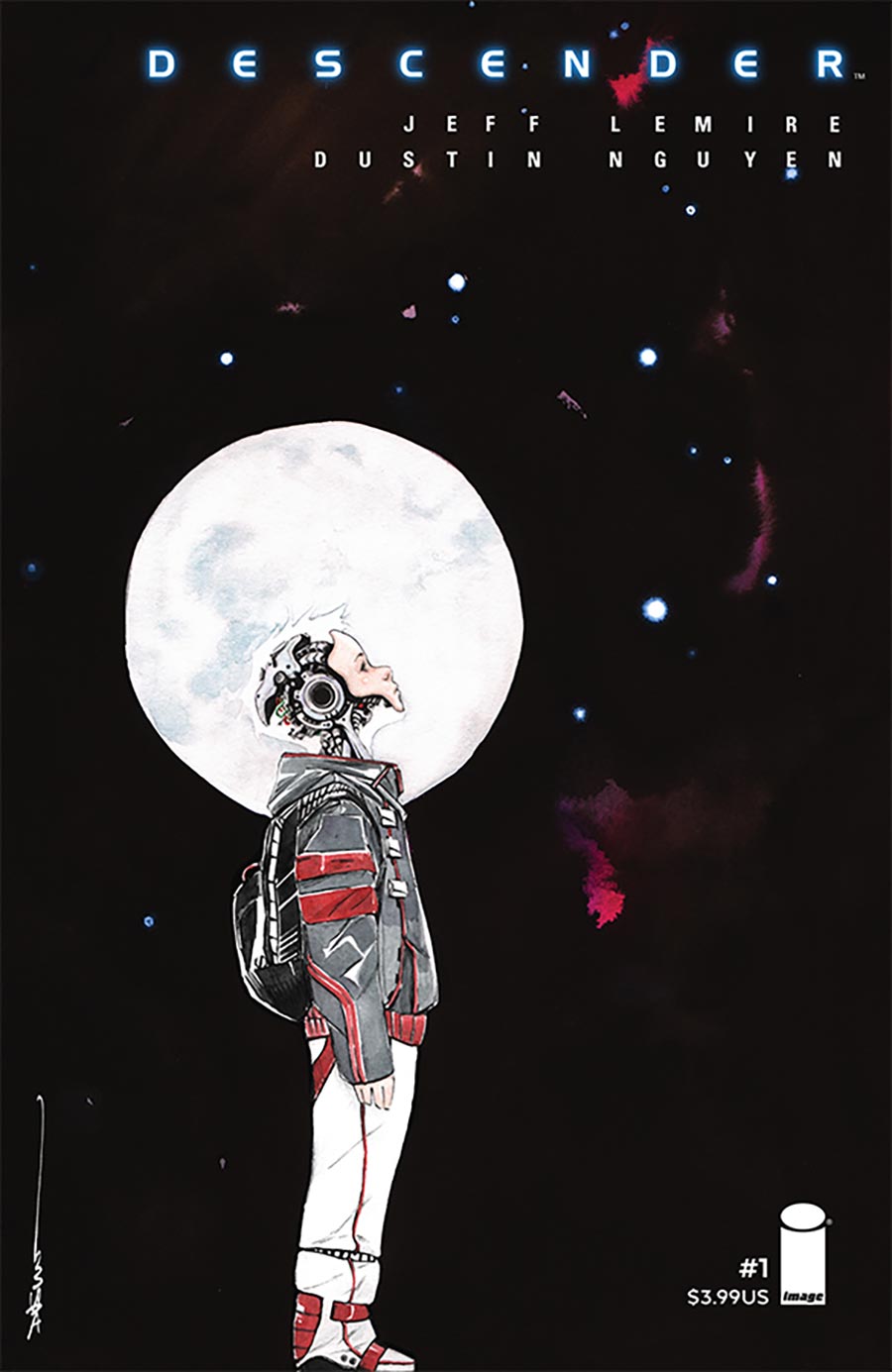 Descender #1 Facsimile Edition Cover B Variant Dustin Nguyen Foil Cover
