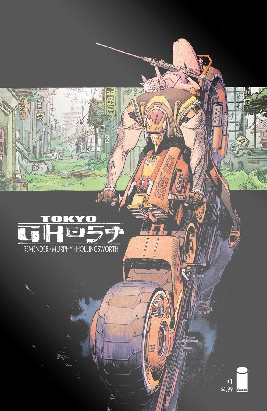 Tokyo Ghost #1 Facsimile Edition Cover B Variant Sean Murphy Foil Cover