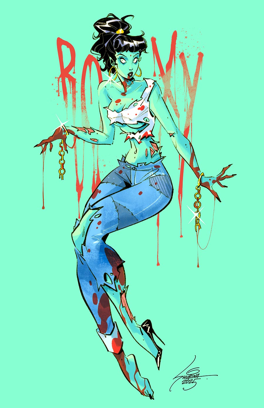 Pinupocalypse #4 Cover D Incentive Sveta Shubina Variant Cover