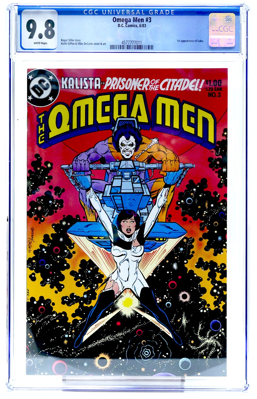 Omega Men #3 Cover E CGC 9.8