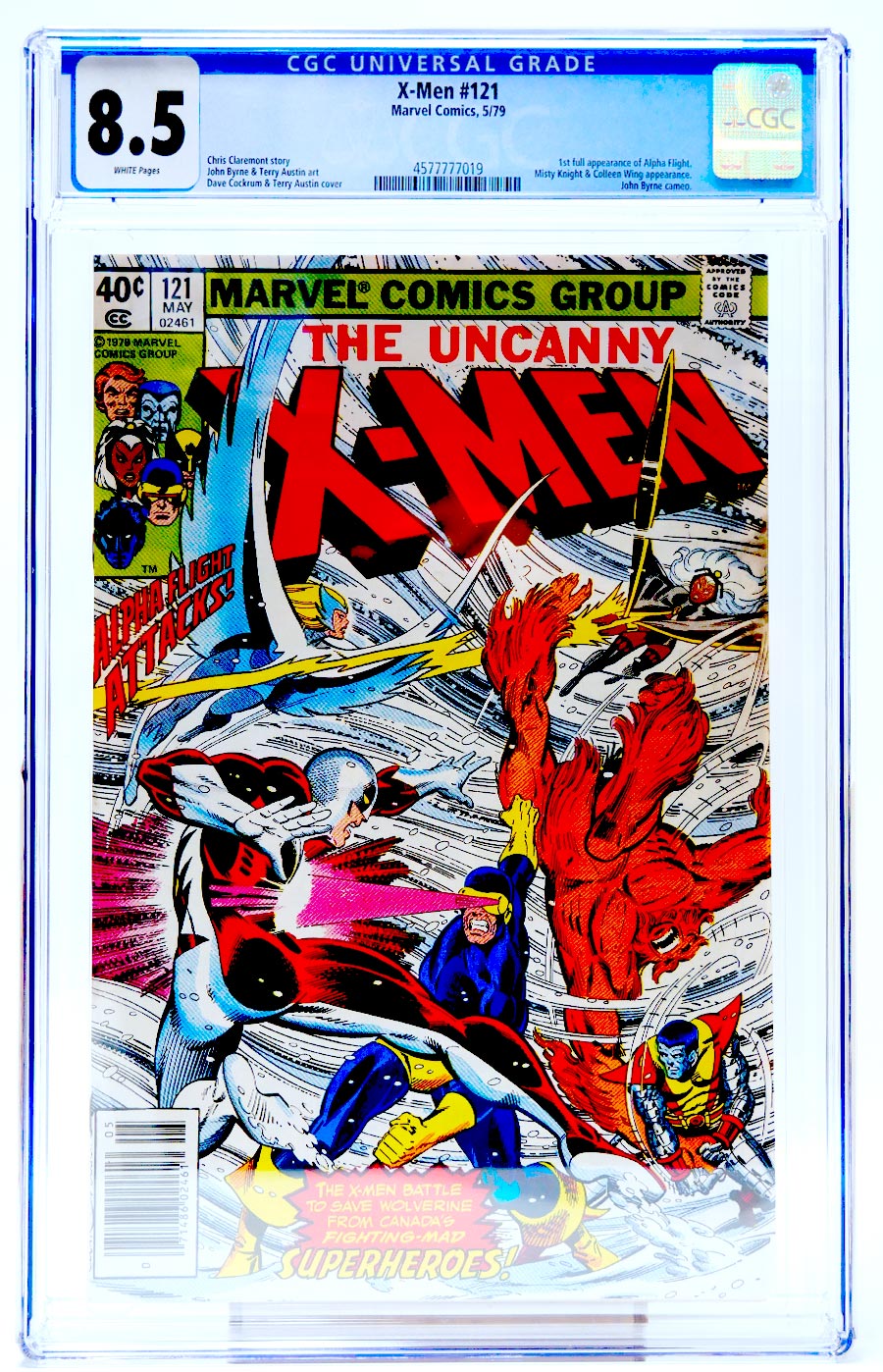 X-Men Vol 1 #121 Cover C CGC 8.5