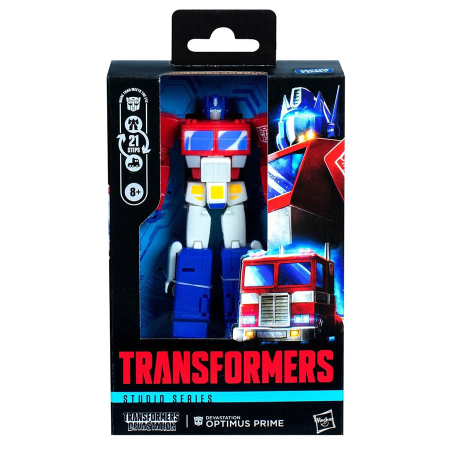 Transformers Studio Series Deluxe Class Transformers Devastation Optimus Prime Action Figure