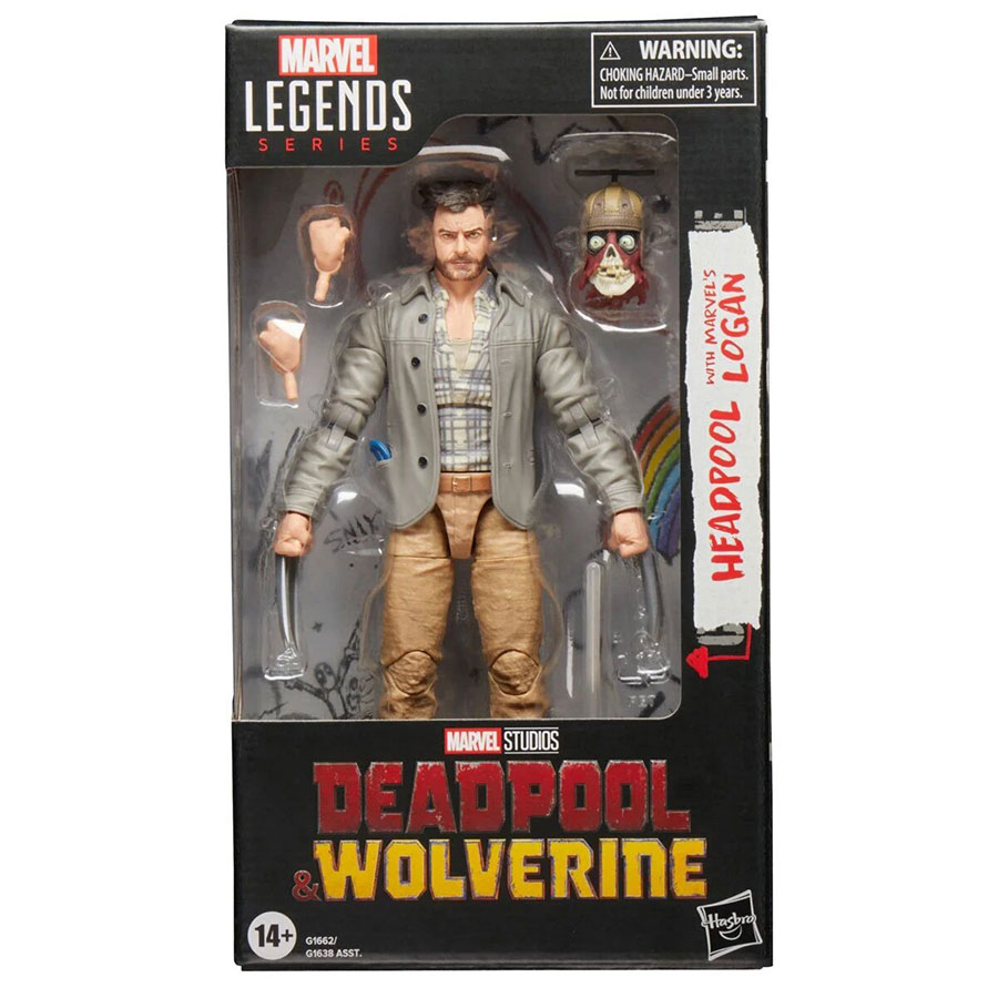 Marvel legends Deadpool & Wolverine Marvels Logan 6-Inch Action Figure