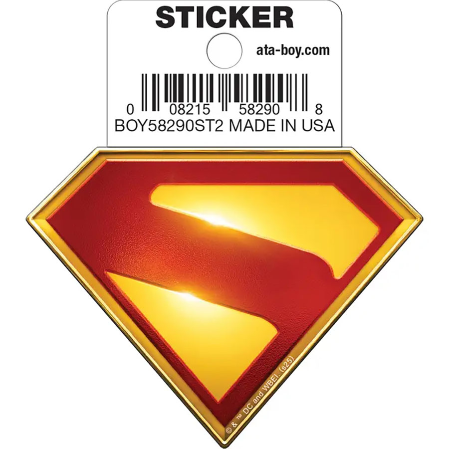 DC Comics Superman 2025 Symbol Die-Cut Sticker (58290ST2)