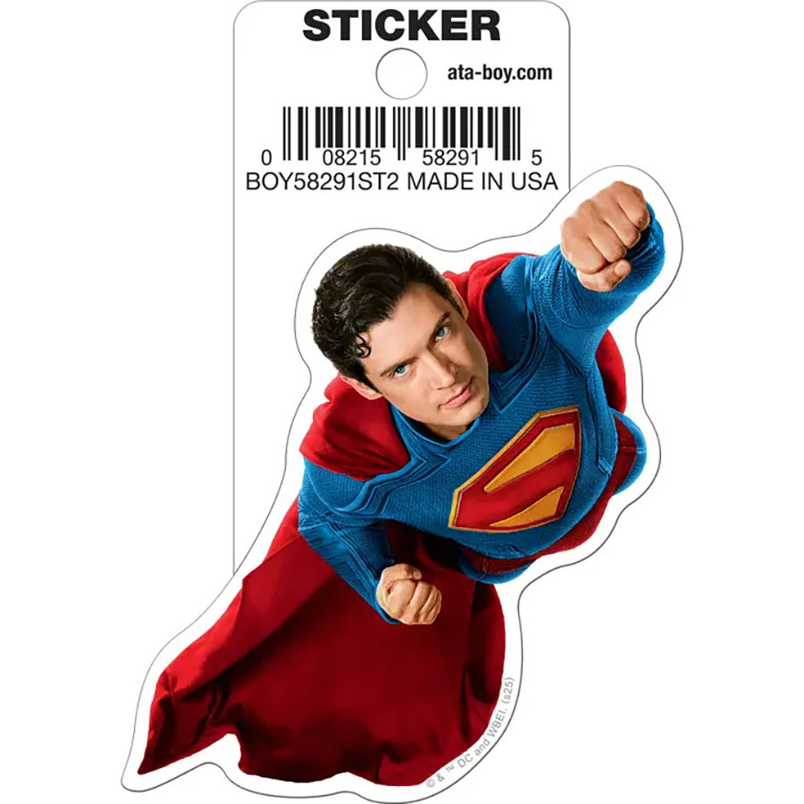 DC Comics Superman 2025 Flying Die-Cut Sticker (58291ST2)