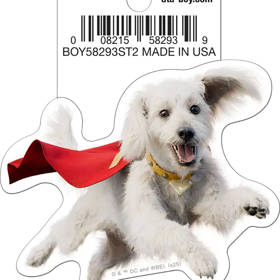 DC Comics Superman 2025 Krypto Die-Cut Sticker (58293ST2)