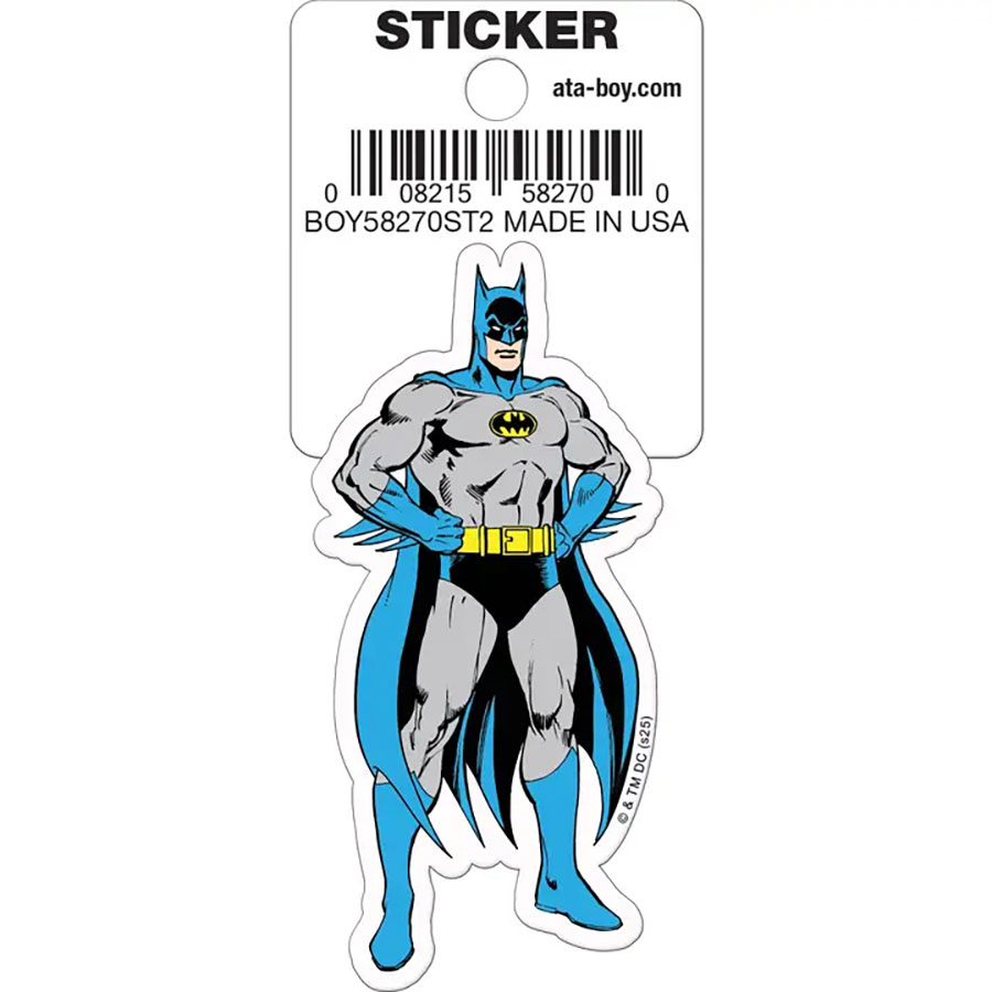 DC Comics Batman Classic Die-Cut Sticker (58270ST2)