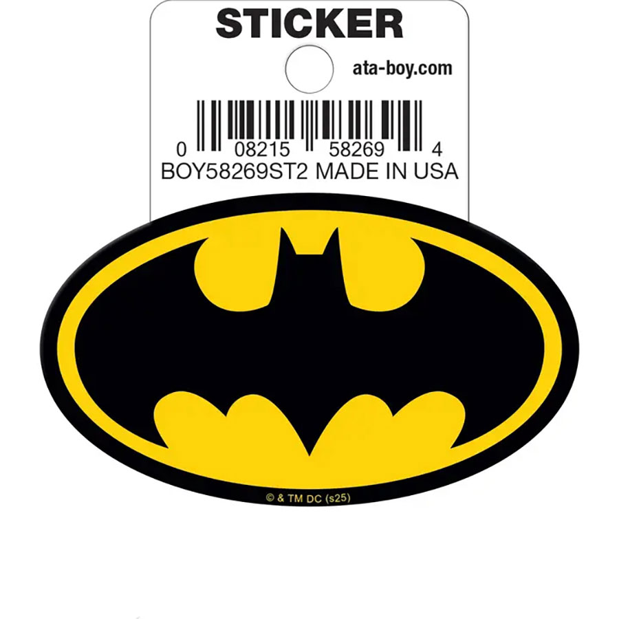 DC Comics Batman Logo Die-Cut Sticker (58269ST2)