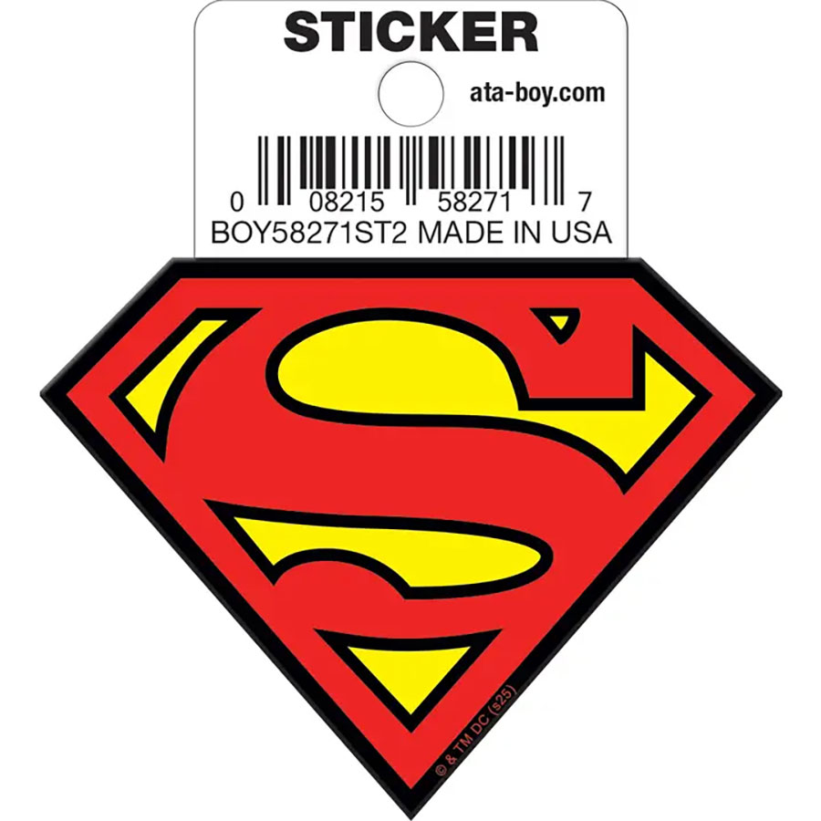 DC Comics Superman Logo Die-Cut Sticker (58271ST2)
