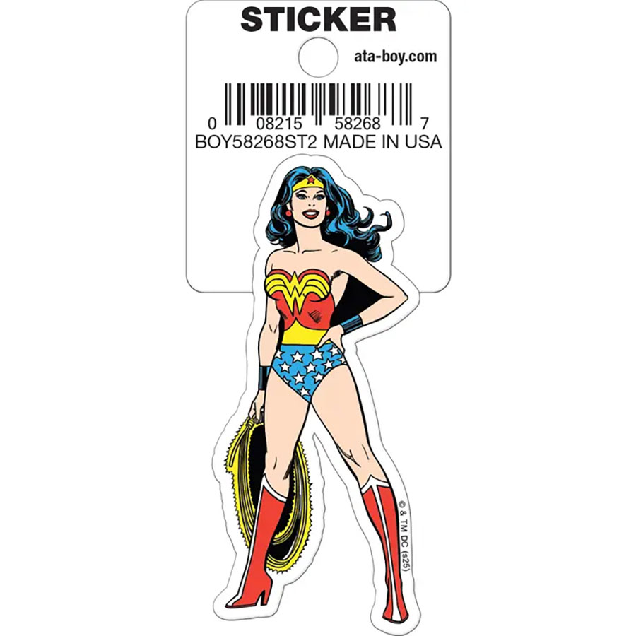 DC Comics Wonder Woman Classic Die-Cut Sticker (58268ST2)