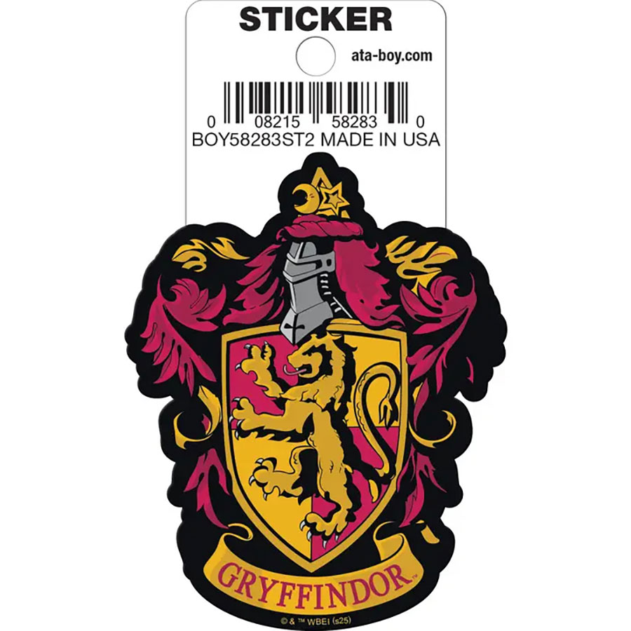 Harry Potter Gryffindor Crest Die-Cut Sticker (58283ST2)