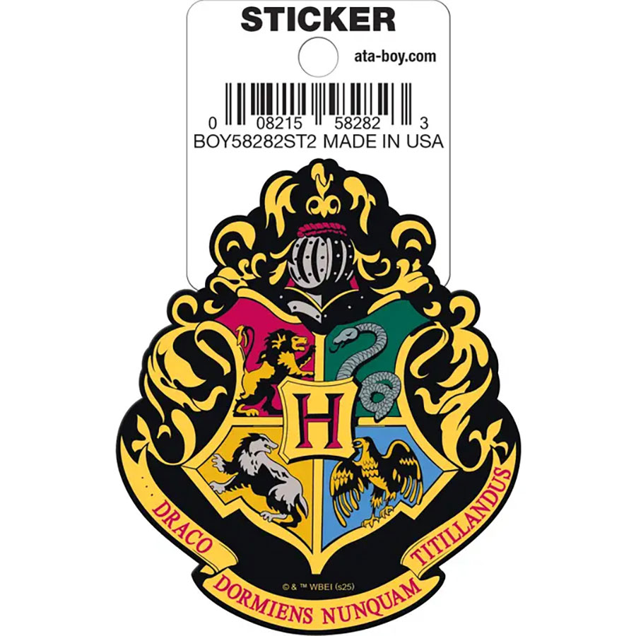 Harry Potter Hogwarts Crest Die-Cut Sticker (58282ST2)