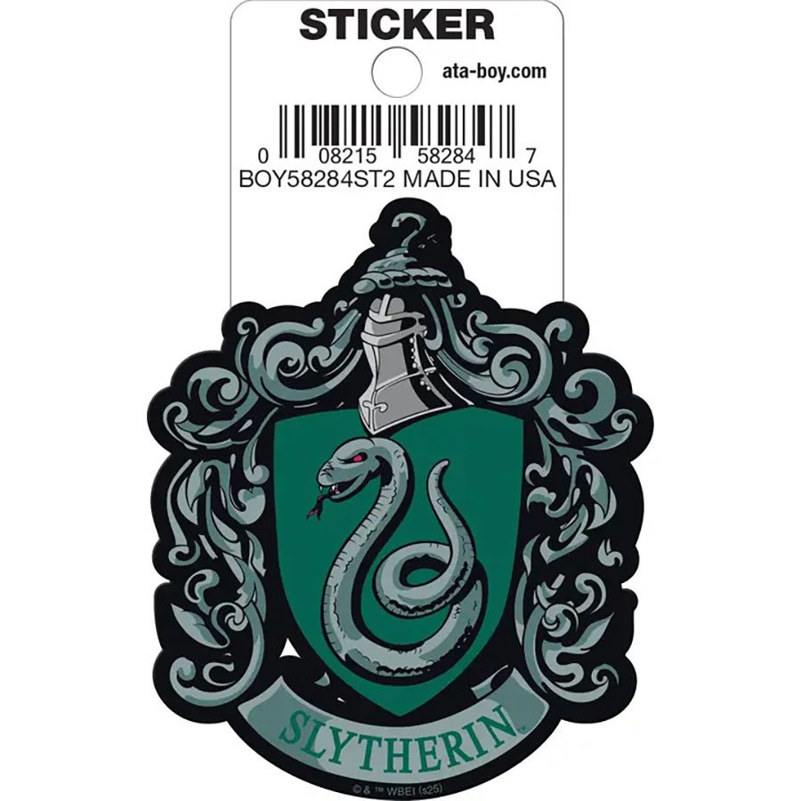 Harry Potter Slytherin Crest Die-Cut Sticker (58284ST2)