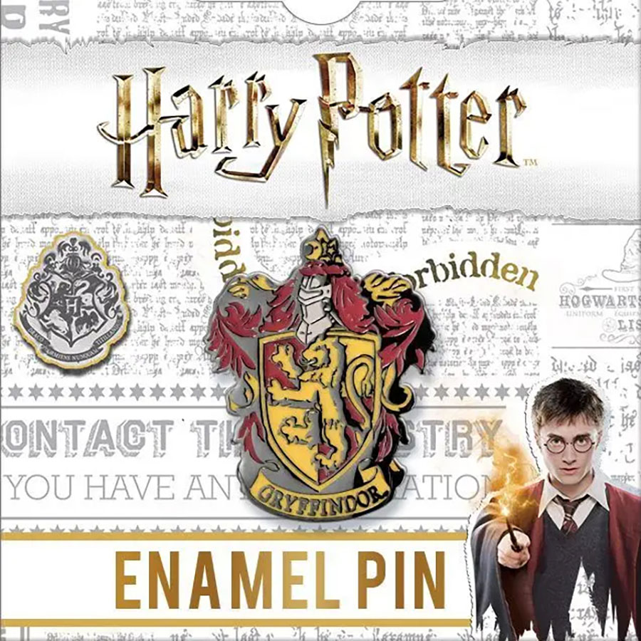 Harry Potter Gryffindor Crest Enamel Pin (51003HP)