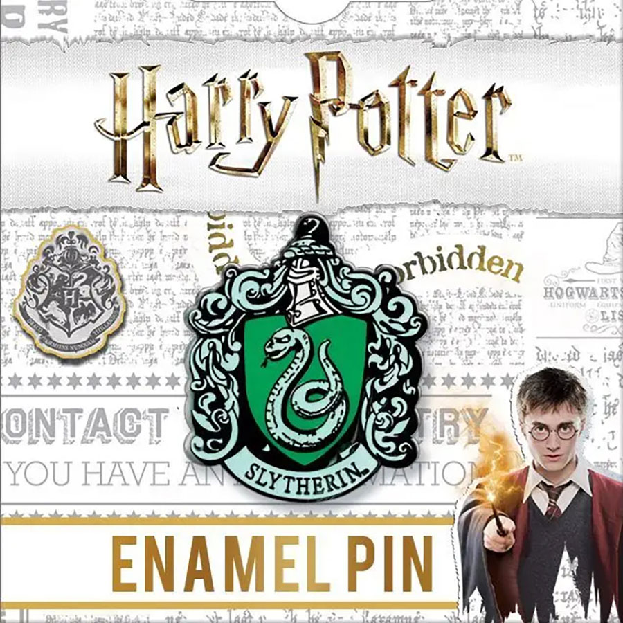 Harry Potter Slytherin Crest Enamel Pin (51002HP)
