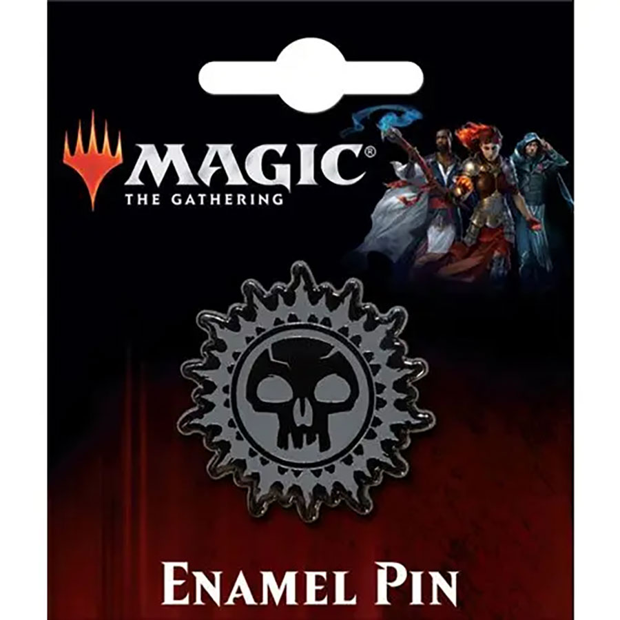 Magic The Gathering Black Swamp Mana Enamel Pin (51091MG)
