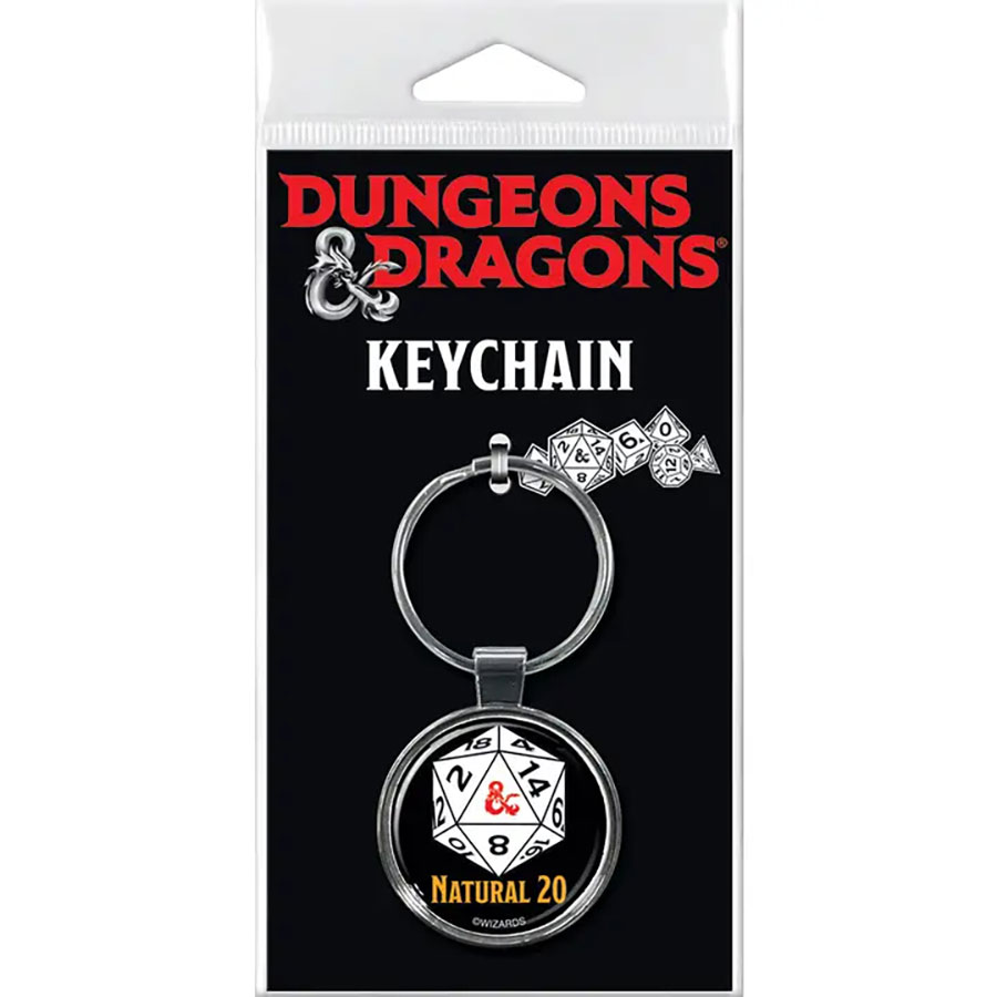 Dungeons & Dragons Natural 20 Keychain (66270KR)