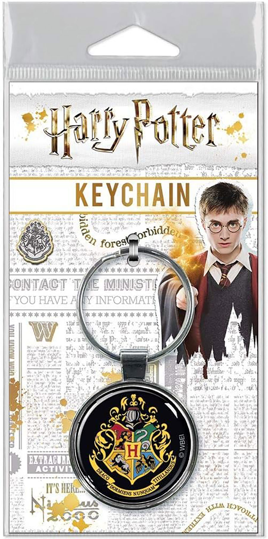 Harry Potter Hogwarts Crest Keychain (66083KR)