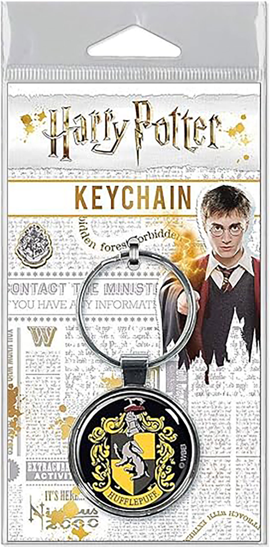 Harry Potter Hufflepuff Crest Keychain (66084KR)