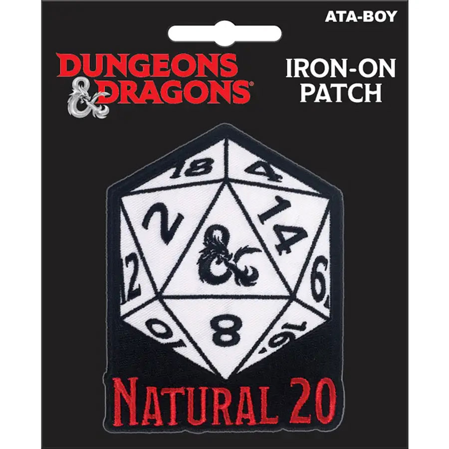 Dungeons & Dragons Natural 20 Patch (61088DD)