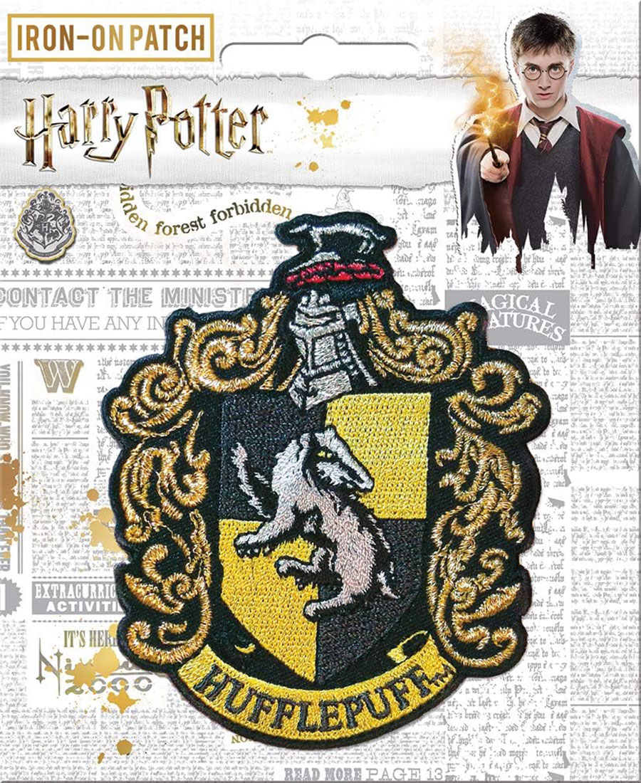 Harry Potter Hufflepuff Crest Patch (61009HP)