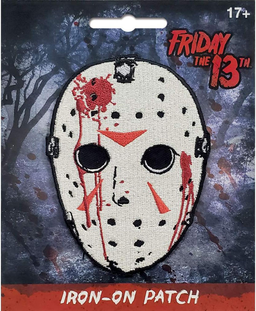 Horror Movies Friday The 13th Jason Mask Patch (61070M)