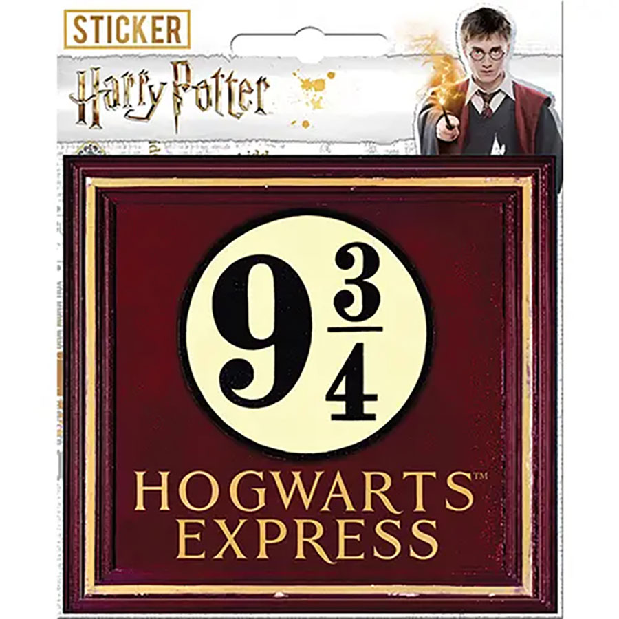 Harry Potter 9 3/4 Hogwarts Express Sticker (45231S)