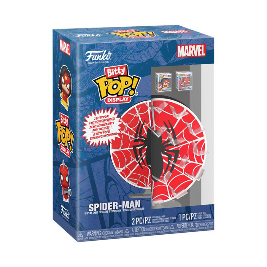 Bitty POP Display Spider-Man Web