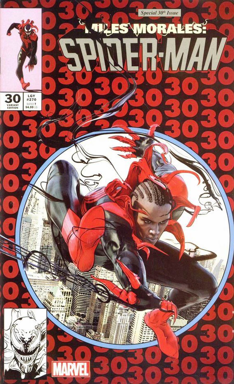 Miles Morales Spider-Man #30 Cover G Mike Mayhew Variant Cover