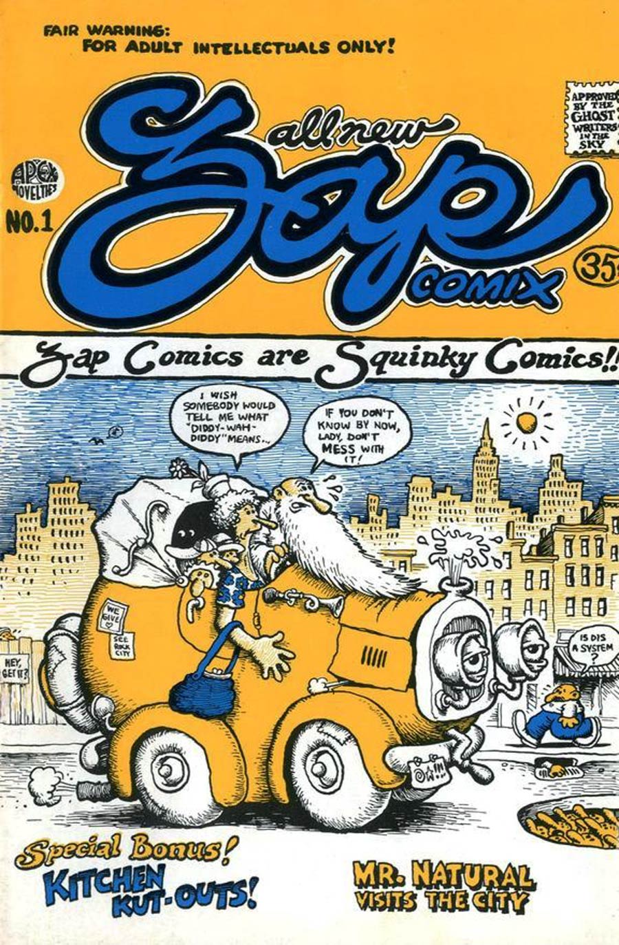ZAP Comix #1 Cover C 3rd Ptg