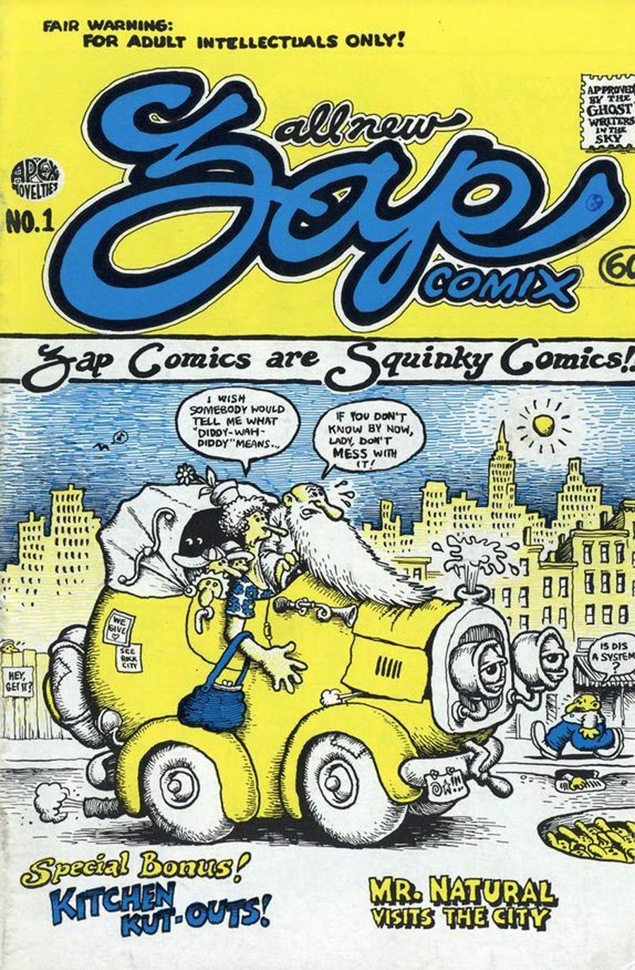 ZAP Comix #1 Cover E 5th Ptg