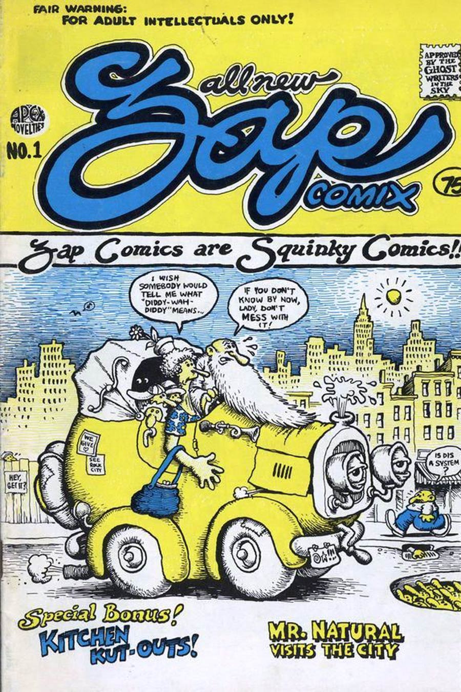 ZAP Comix #1 Cover F 6th Ptg