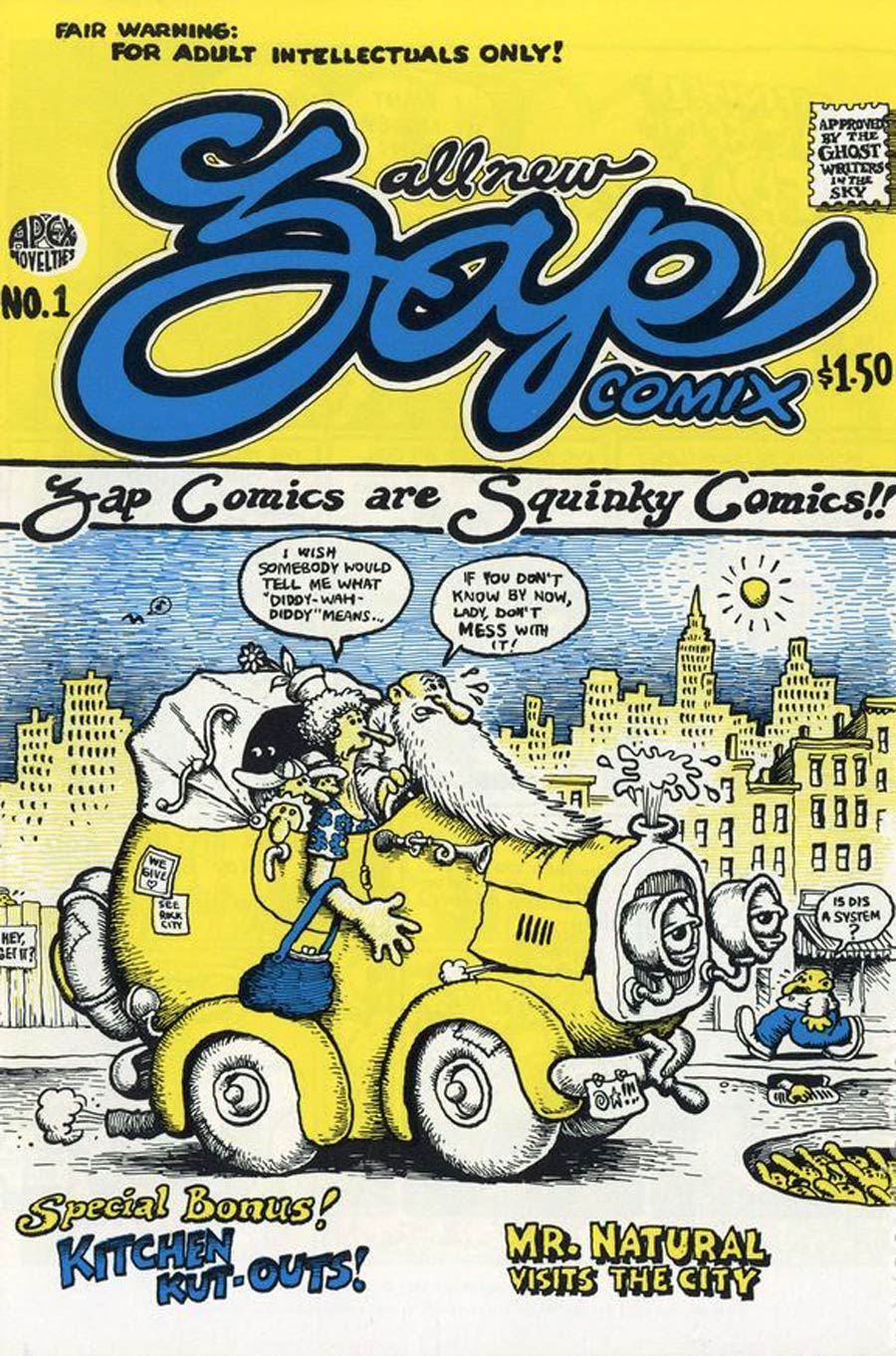 ZAP Comix #1 Cover G 7th Ptg