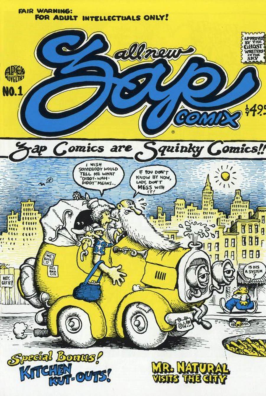 ZAP Comix #1 Cover J 10th Ptg
