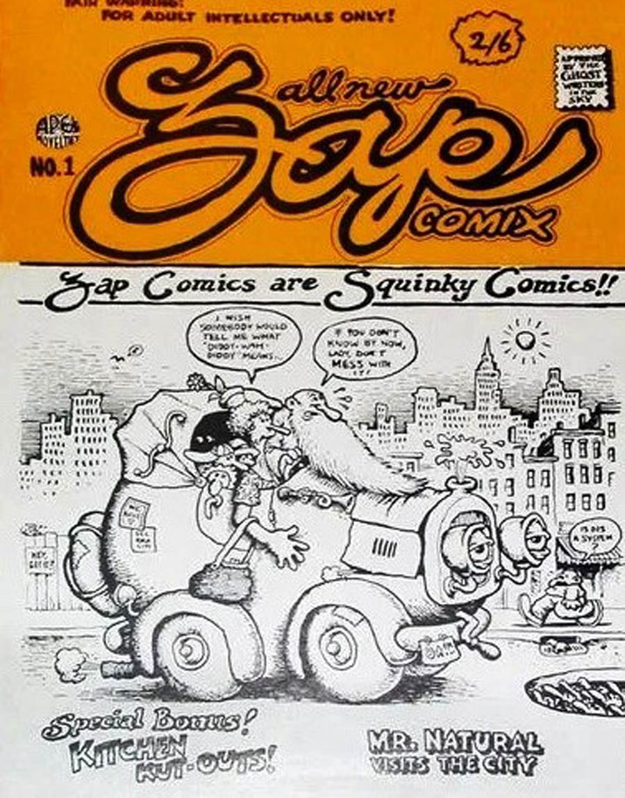 ZAP Comix #1 Cover K UK Edition