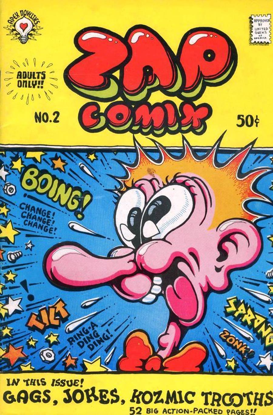 ZAP Comix #2 Cover B 2nd Ptg