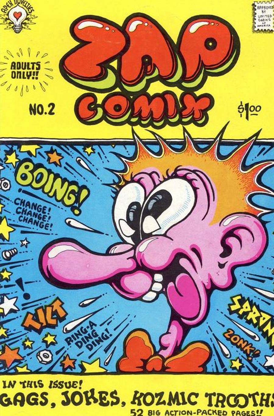ZAP Comix #2 Cover D 4th Ptg