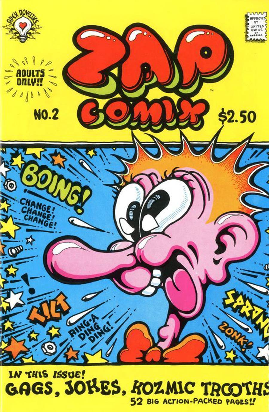 ZAP Comix #2 Cover E 5th Ptg