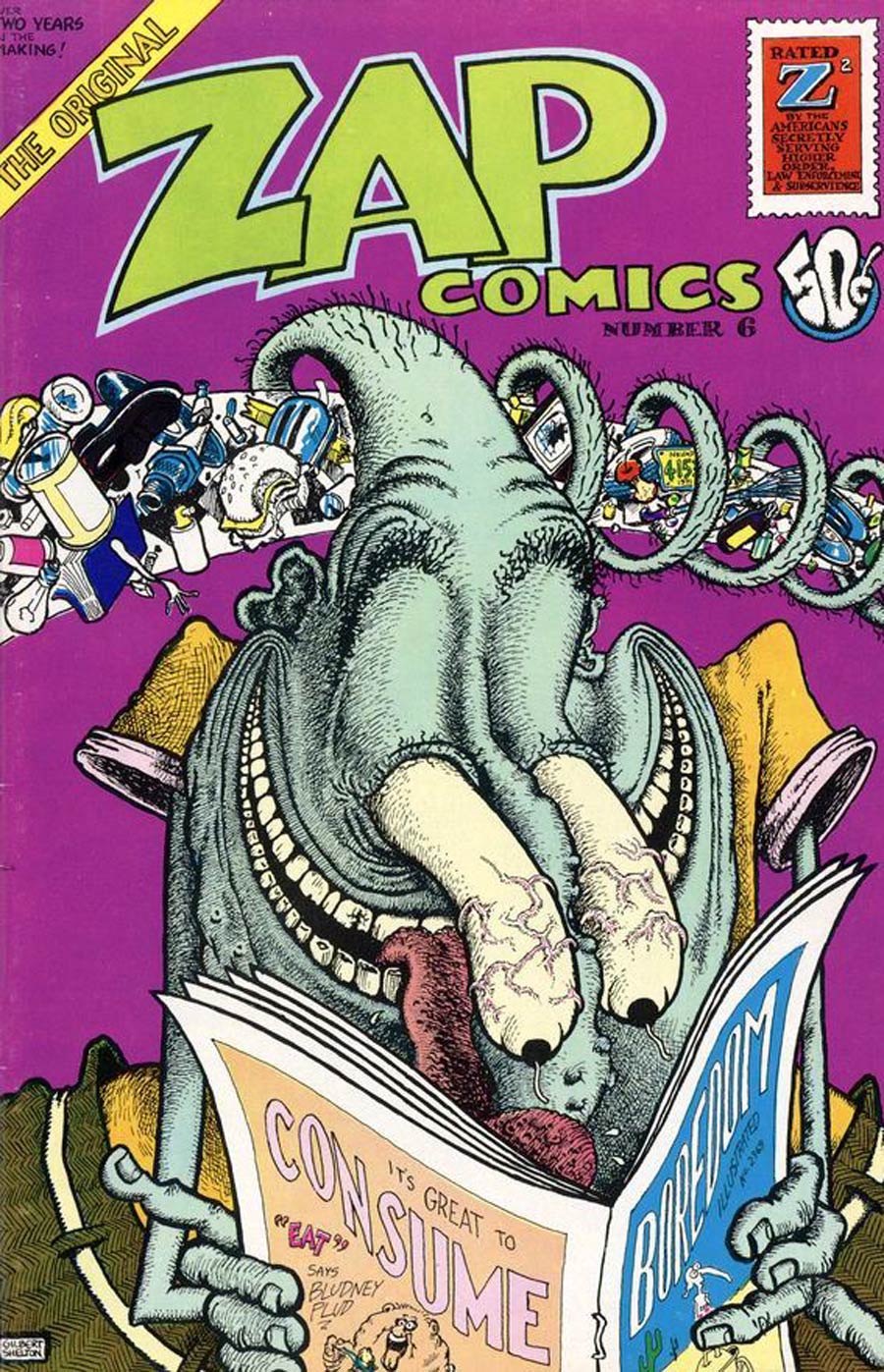 ZAP Comix #6 Cover A 1st Ptg