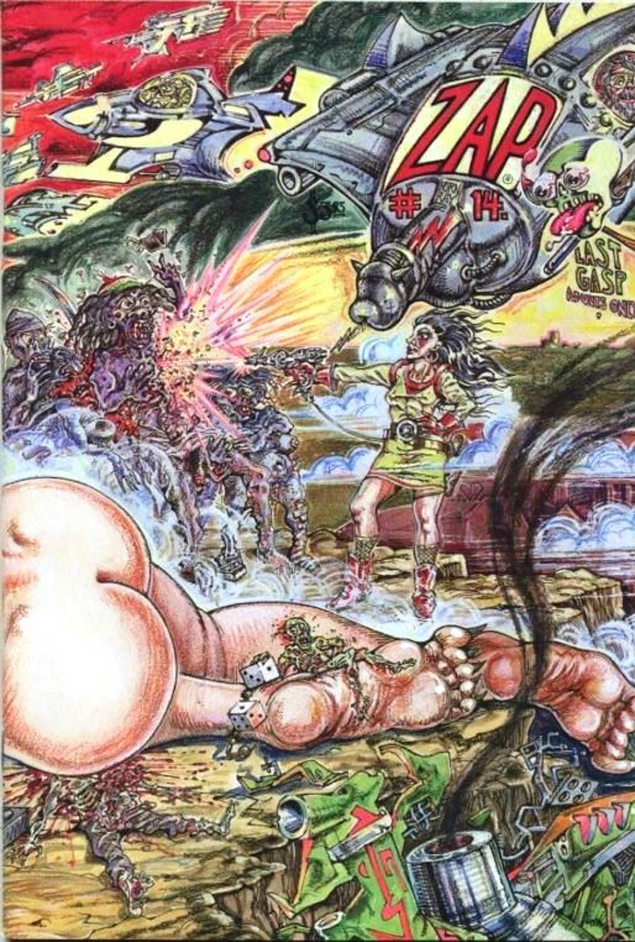 ZAP Comix #14 Cover A 1st Ptg