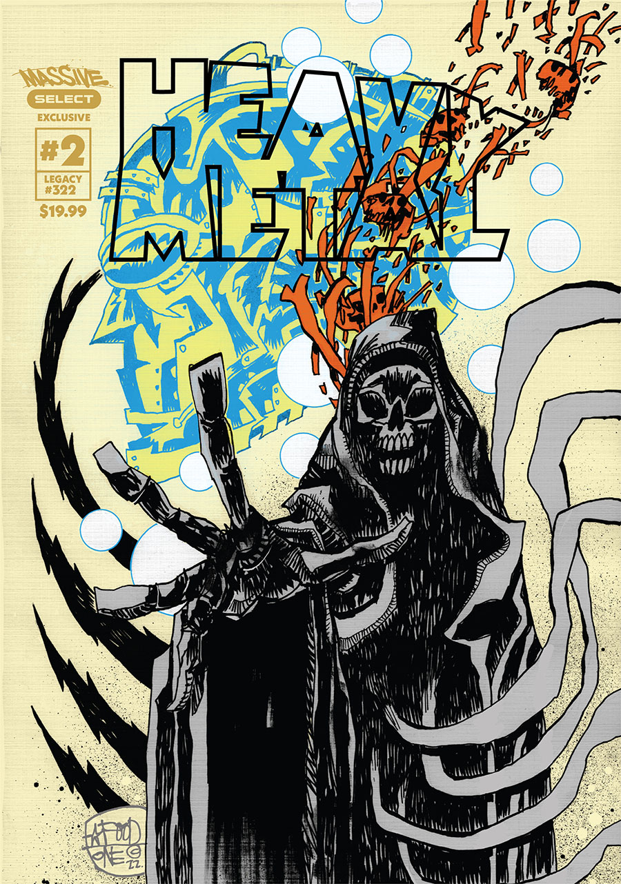 Heavy Metal Magazine #2 Cover D Variant Massive Select Exclusive Jim Mahfood Variant Cover
